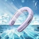 thumbnail image 1 of Fiudx Ofertas de la semana Ventilador portátil de tercera marcha Ventilador ajustable sin aspas Uso Ventilador colgante sin aspas recargable Salida Manguera flexible Manos, 1 of 1