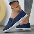 thumbnail image 6 of Shoes for Women,Casual Shoes Fashionable Unisex On Lace Up Flat Comfortable Canvas Sneakers For Daily Wear With Jeans And Casual Pants,Walking Shoes(Size:6.5), 6 of 9