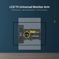 thumbnail image 3 of Mistaha TV Universal Monitor Arm 360 °Rotating High Quality Material Thick And Strong Free Stretch, 3 of 8