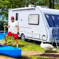 thumbnail image 3 of Raindrops 2pcs RV Window Sun Shade Oxford Cloth for Camping and Outdoor Travel, 3 of 5