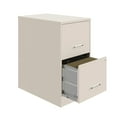 thumbnail image 5 of Space Solutions 22" Deep 2 Drawer Mobile Smart Letter Width Vertical File Cabinet, Stone, 5 of 7