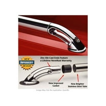 Putco 49813 Bed Rails, Approx. 5 ft. 5 in. Polished Fits select: 1997-1998 CHEVROLET GMT-400 K1500, 1988-1989 CHEVROLET GMT-400