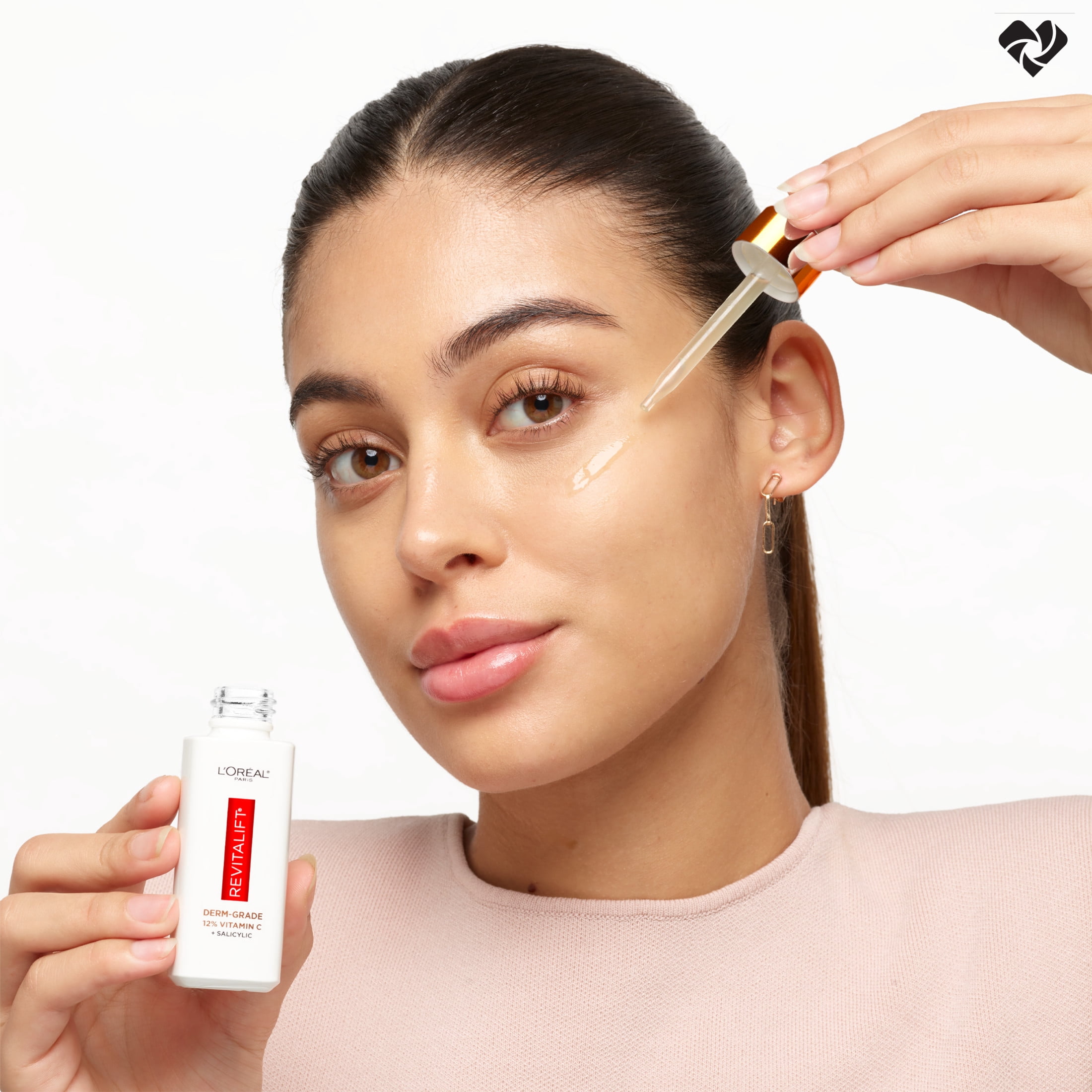 L'Oreal Paris Revitalift 12% Pure Vitamin C Serum, Brightening Serum for Face with Vitamin E, Salicylic Acid, 1 fl. oz.