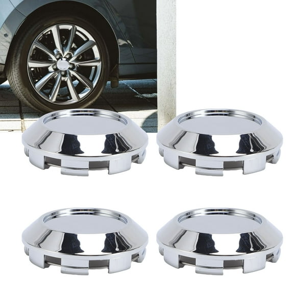 Tapa Del Cubo Central De La Rueda, Bordes De Abdominales Con Tapa Del Cubo De Cubierta A Prueba De Agua Y La Cubierta A Prueba De Polvo Se Adapta A 76 Mm De Diámetro Exterior SUV