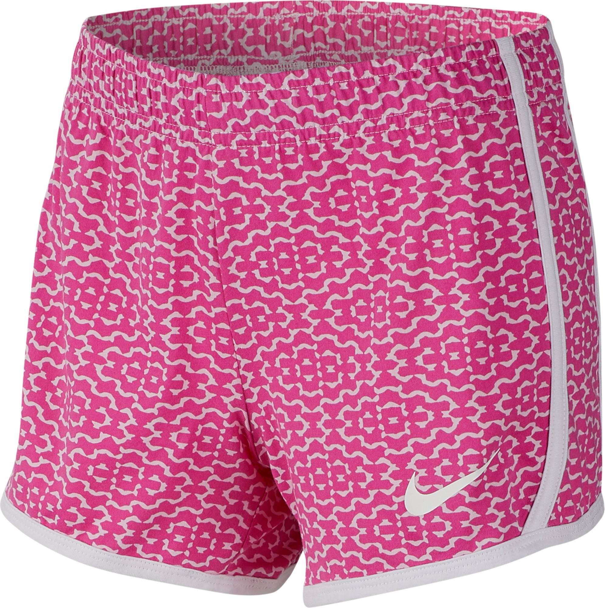 Nike Girls' Sportswear Printed Jersey Shorts