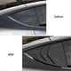 thumbnail image 4 of 2PCS Side Window Spoiler Smooth Surface Triangle Splitter Shade Cover Replacement For Tesla Model Y 2021 to 2023 Carbon Fiber, 4 of 5