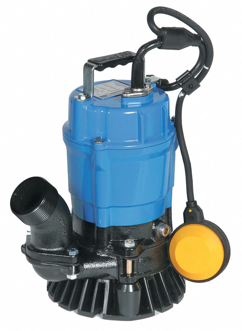 Tsurumi PlugIn Utility Pump, 1/2 HP, 110VAC HSZ2.4S62