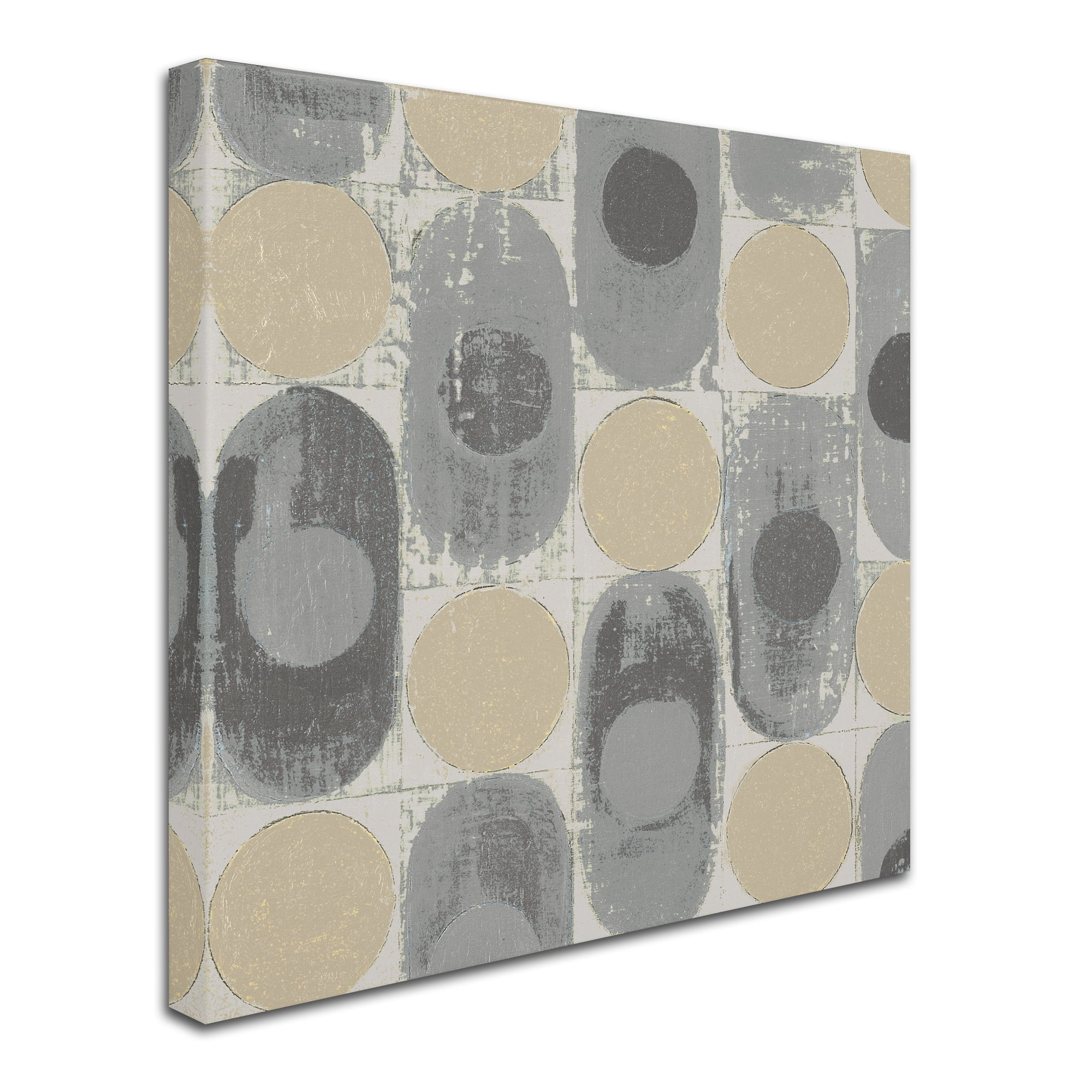Trademark Fine Art '16 Blocks Square XVI Archroma' Canvas Art by Kathrine Lovell