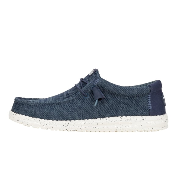 Zapatos casuales HEYDUDE Wally Stretch Navy, ligeros