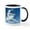 White/Black Inside, variant on CafePress - Swan Lake Ballet Mug (Full Color) - 11 oz Ceramic Mug - Novelty Coffee Tea Cup