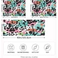 thumbnail image 4 of GZHJMY Satin Pillowcase for Hair and Skin, Colorful Leopard Cooling Pillow Case with Envelope Closure Soft Breathable Silk Satin Pillow Cover for Sleeping King Size 40x20 in Home Decor, 4 of 7