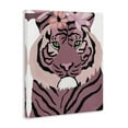 thumbnail image 4 of Stupell Industries Tiger with Pink Blooms Animals & Insects Painting Gallery Wrapped Canvas Art Print Wall Art, 30 x 40, 4 of 8