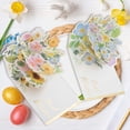 thumbnail image 3 of Unique Bargains Pops Up Bouquet Card 3D Greeting Cards with Envelope Pink Yellow, 3 of 7