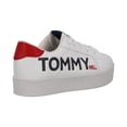 thumbnail image 2 of Tenis Mujer Tommy Hill Casual Textil Urbano Sport Ajustable Cordones Ligeros Comodos Blanco Talla 24, 2 of 4