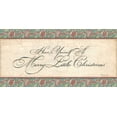 thumbnail image 2 of Marrott, Stephanie 32x18 Black Ornate Wood Framed with Double Matting Museum Art Print Titled - Merry Little Christmas, 2 of 4