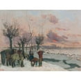 thumbnail image 3 of Pericles Pantazis 24x19 Black Modern Framed Museum Art Print Titled - Ice Breakers, 3 of 5
