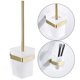 thumbnail image 4 of Accesorios de hardware de de oro cepillado Acero inoxidable con tornillos Fácil instalación Toallero Colgante de para pequeña sala Copas individuales mayimx Accesorios de baño, 4 of 9