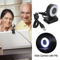 thumbnail image 3 of HAMPPLIES Multifunctional Web Camera with USB Drive Free Connection and Clear 1080P Video in Black, 3 of 7