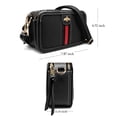 thumbnail image 2 of Bolso bandolera Beatfull Designer Bee de piel sintética, color negro, 2 of 6