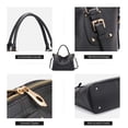 thumbnail image 5 of Kattee Leather Handbags Tote Shoulder Bag for Woman Satchel Designer Purse Top Handles Crossbody Bag Large Capacity, 5 of 6
