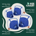 thumbnail image 3 of Kuoser Dog Cone Collar, Soft Adjustable Elizabethan Recovery Cone for Dog, Blue, L, 3 of 8