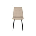 thumbnail image 3 of Leo Dining Chair, Set of 2, Beige, 3 of 7