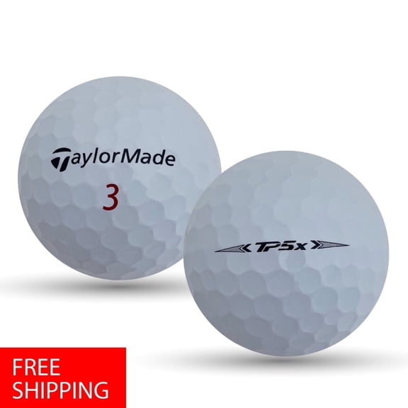 Pre-Owned 36 Taylormade TP5x 4A Near Mint Used Recycled Golf Balls, by Mulligan Golf Balls