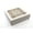 White, variant on Gretel Baking Treat Boxes, Window & Dividers, 9 Comp Small, Kraft, 20 Pack