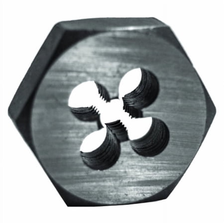 UPC: 0081838961077 | Century Drill & Tool 96107 Die Fractional Hexagon – 14-20 National Standard