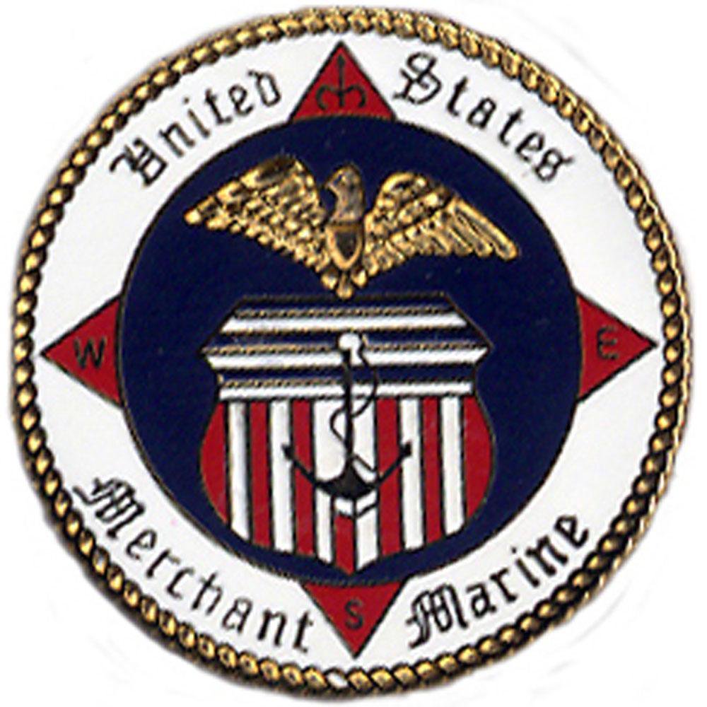 U.S. Merchant Marine Pin 1"