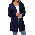 thumbnail image 5 of Gleelist Women's Casual Knit Open Front Cardigan Lightweight Long Sleeve with Pockets, 5 of 8