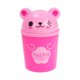 thumbnail image 4 of Mini bote de basura para conejos, organizador de basura de escritorio, contenedor de basura (rosa #C065J#), 4 of 5