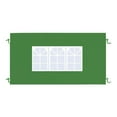 thumbnail image 3 of Panel de pared de pared lateral de la carpa de dosel, o lona de pared portátil, con mazos ares Verde, 3 of 8