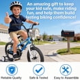 thumbnail image 6 of KORIMEFA Kids Bike Boys Bicycle 16 inch for Children Age 6-9 Years Old, Toddler Sport Cycling with Training Wheels, Water Bottle Holder, Blue, 6 of 14