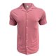 thumbnail image 4 of Blusa y camisa de manga corta con cuello vuelto para hombre, estilo casual de verano, de color liso, con solapa y botones, de manga corta, 4 of 5