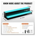 thumbnail image 6 of LED Liquor Bottle Display, 2 Tier 30" Bar Shelf - Illuminated Acrylic Stand with RF & App Control, 7 Colors, Timer, Holds 16 Bottles 2 Layers 30 inch, 6 of 7