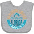 thumbnail image 3 of Inktastic Naples Florida Beach Vacation Boys or Girls Baby Bib, 3 of 4