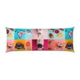 thumbnail image 2 of Body Pillow Cover, Colorful Dog Cat Collage Body Pillow Cases with Zipper Soft Breathable Smooth Skin Friendly Long Pillow Case 20x60 inches, 1Pcs, 2 of 7