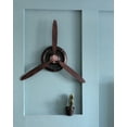 thumbnail image 2 of Reloj de pared artístico AOROTOE con hélice de avión antigua para decoración de pared, 2 of 7
