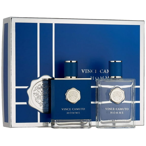 Vince Camuto Homme 2 Piece Gift Set for Men  3.4oz EDT 3.4 oz After Shave