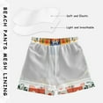 thumbnail image 3 of FORMRS Boys Swim Trunks Quick Dry Mesh Liner Boardshorts Sizes XS-XL, Floral Patterns, 3 of 7