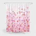 thumbnail image 2 of 72" x 72" Red Heart Shower Curtain for Happy Valentine''s Day Mother''s Day Sweet Love Pink Bathroom Set Couple Decoration Decor with 12 Hooks, 2 of 6