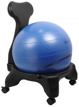 exercise ball holder chair