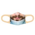 thumbnail image 1 of Suministros para fiesta de Halloween masculino/femenino adulto Interesante patrón 3D lavable reutilizable Leyfeng Careta, 1 of 6