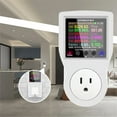 thumbnail image 4 of 220V Ac Smart Socket Digital Wattmeter Eu Us Uk Au Plug Power Meter Electricity With Display Screen Overcurrent Protection, 4 of 9