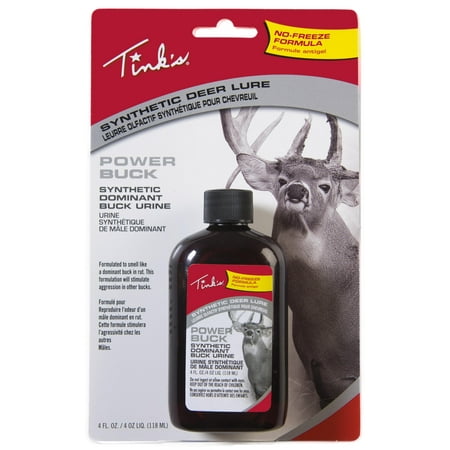 Tink's Power Buck Synthetic Buck Urine 4 oz (Best Synthetic Urine On The Market)
