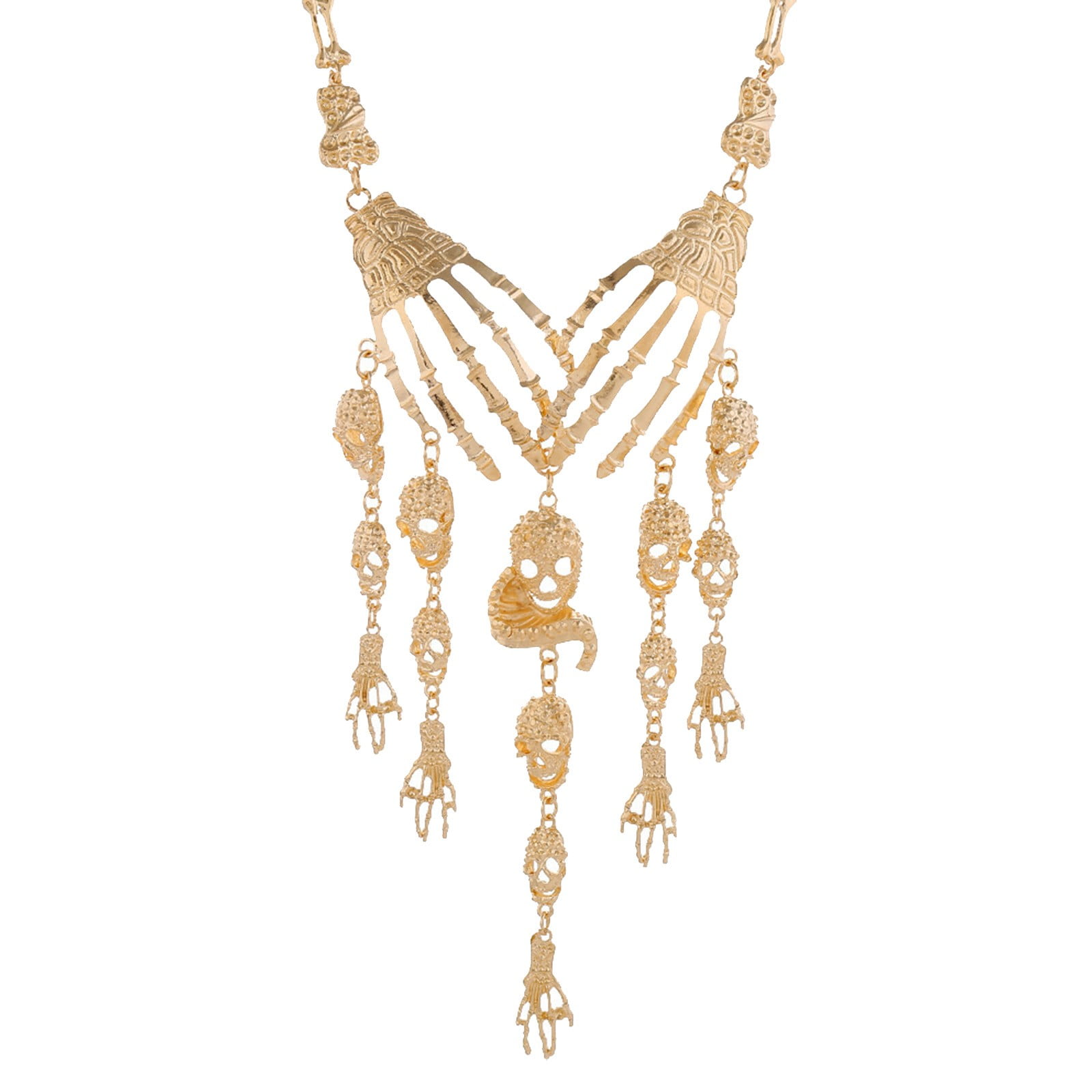 Fossil Statement Necklace gold-colored elegant Jewelry Chains Statement Necklaces 