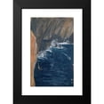 thumbnail image 2 of Ernst Schiess 13x18 Black Modern Framed Museum Art Print Titled - Wave Breaking at a Cliff, 2 of 5