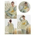 thumbnail image 5 of Pyjama à la Maison à Manches Longues pour Femmes à la Mode Rose/M, 5 of 5