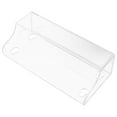 thumbnail image 5 of UPGRATOR Suction Cup Storage Holder Transparent Acrylic Drink Organizer 1Pack 8.7X3.9X2.4In, 5 of 7